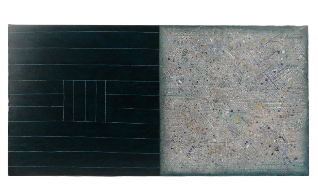 David Shapiro, "Clearing (14)"-1987, Acrylic (1 of 9)