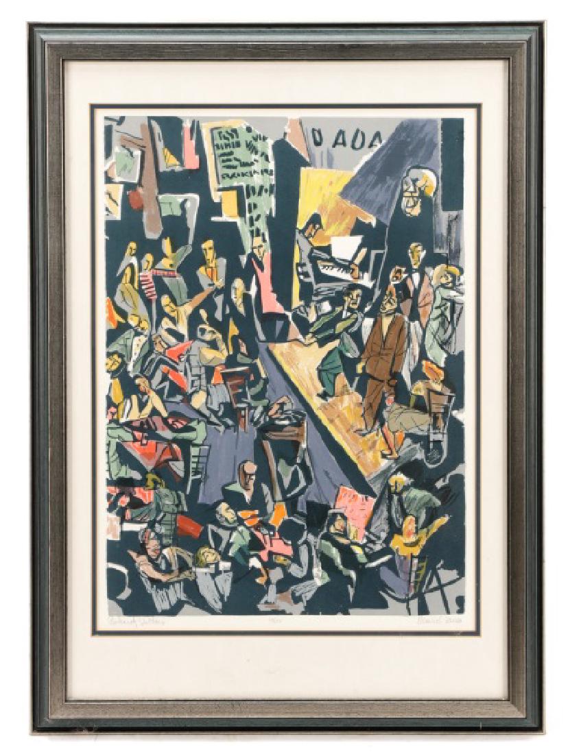 Marcel Janco, "Cabaret Voltaire", Dadaist Litho (1 of 9)