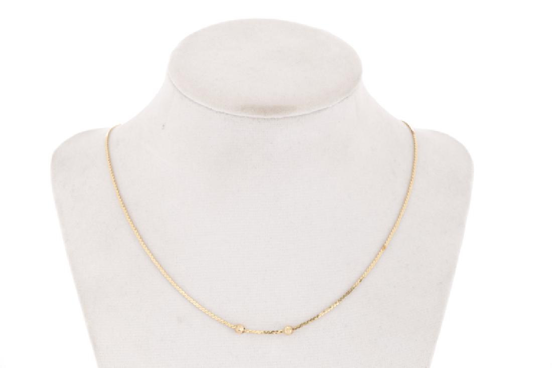 14k Yellow Gold Serpentine Style Chain Necklace (1 of 1)