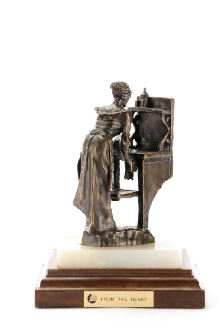 Herb Mignery, "From the Heart", Bronze (1 of 6)
