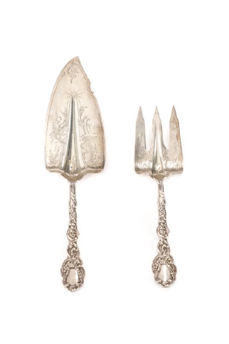 Gorham Sterling Silver Fish Serving Set (1 of 7)