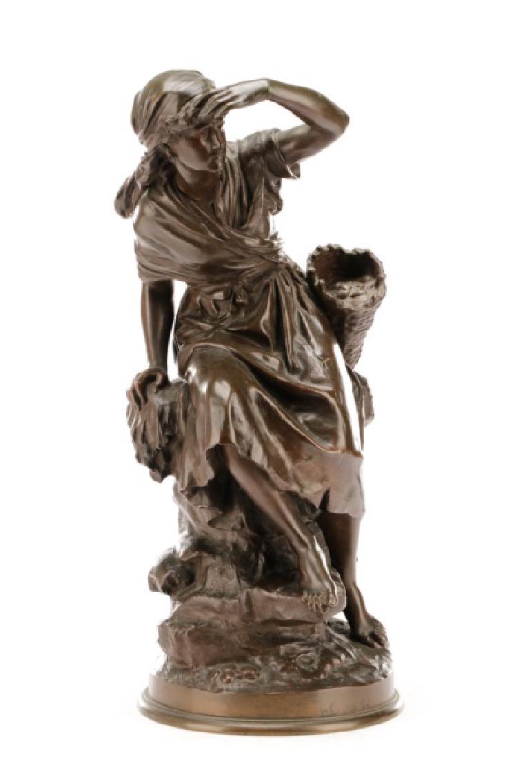 Manner of Eugene Laurent, "Pecheuse", Bronze (1 of 8)