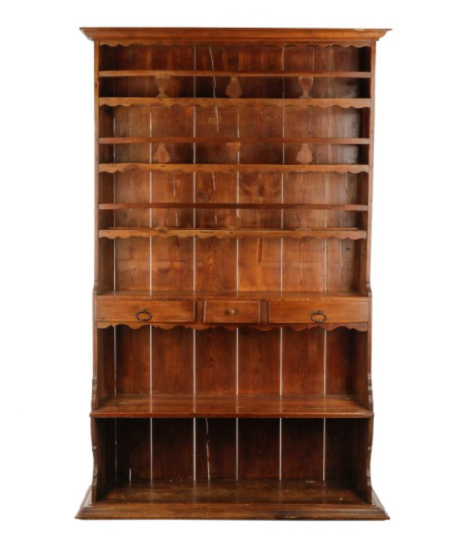 19th C. French Provincial Oak Vaisselier (1 of 6)