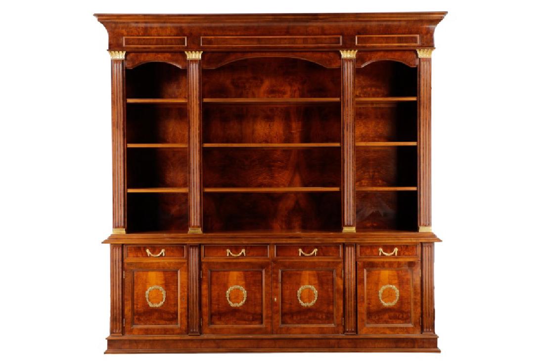 Monumental French Style Bibliotheque Cabinet (1 of 8)
