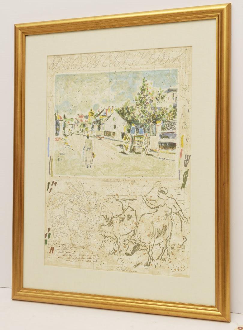 Michael Bedard Color Lithograph,