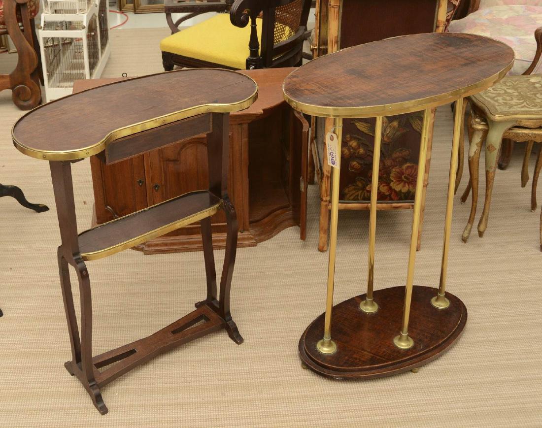 (2) Directoire style occasional tables (1 of 4)