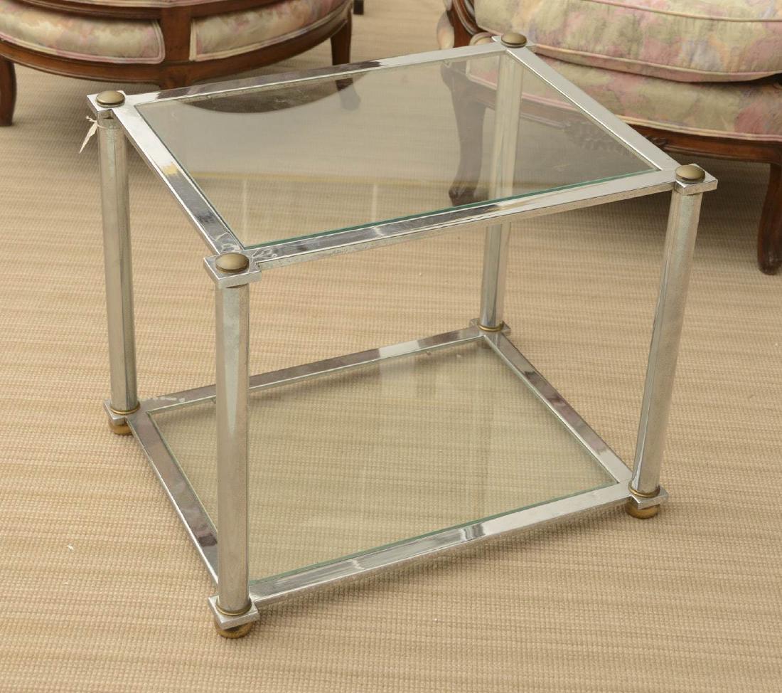 John Vesey style two tier occasional table (1 of 5)