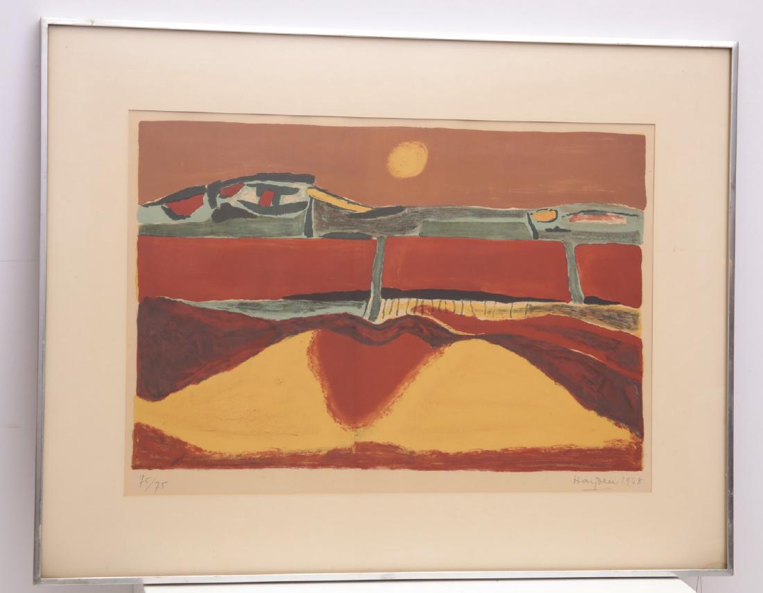 Henri Hayden, color lithograph (1 of 5)