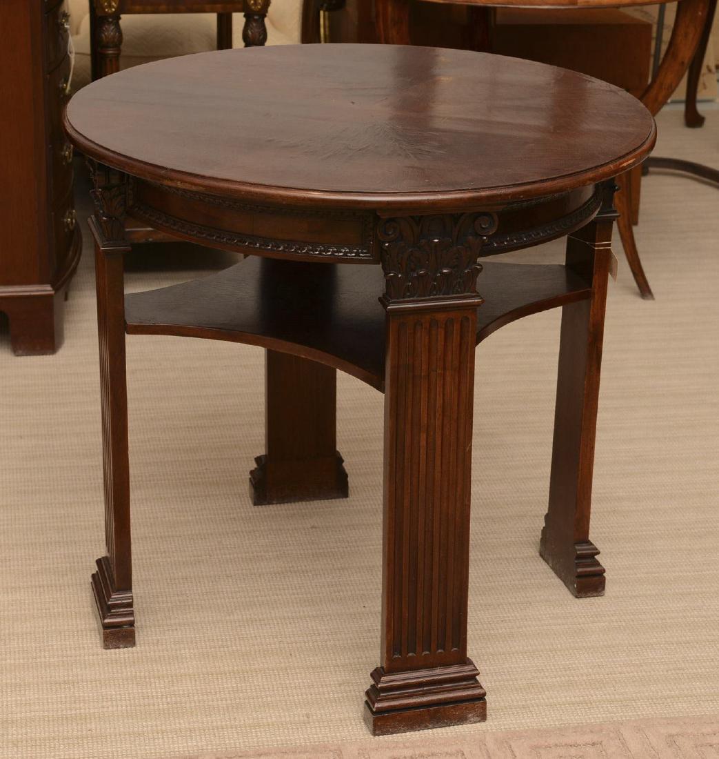 Nicely carved Neo-Classical style center table (1 of 5)