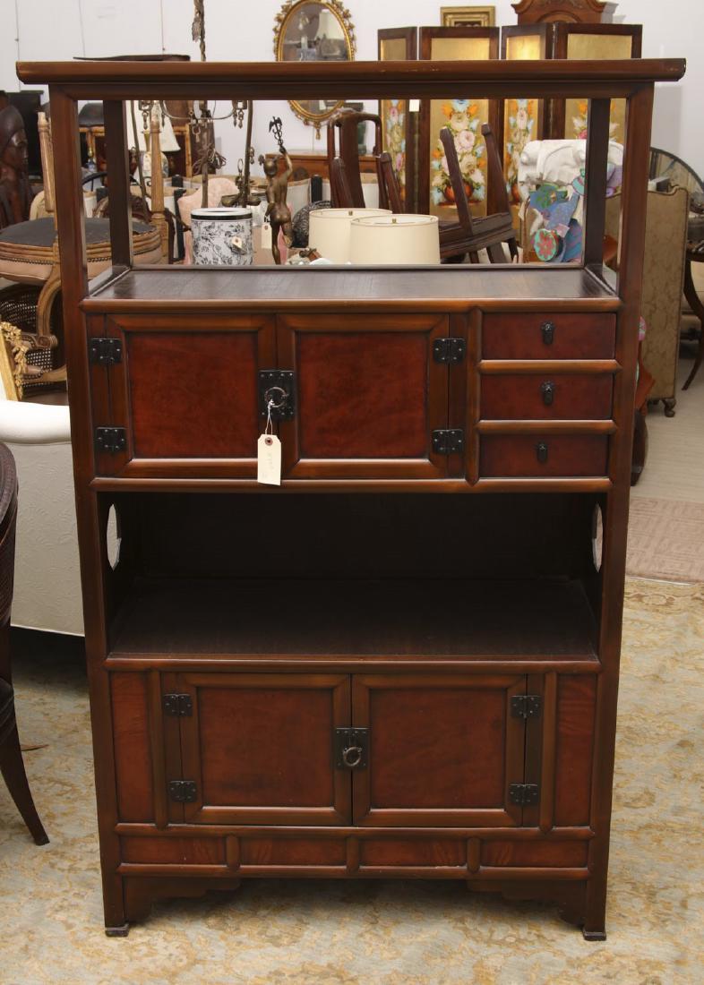 Japanese style etagere cabinet (1 of 6)