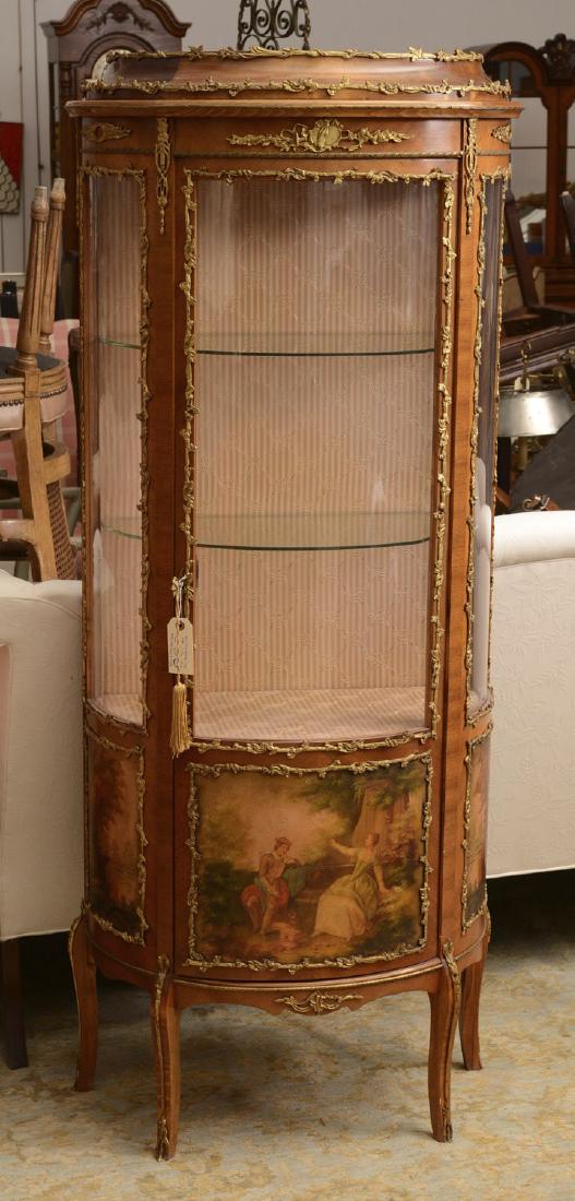 Louis XV style Vernis Martin vitrine (1 of 8)