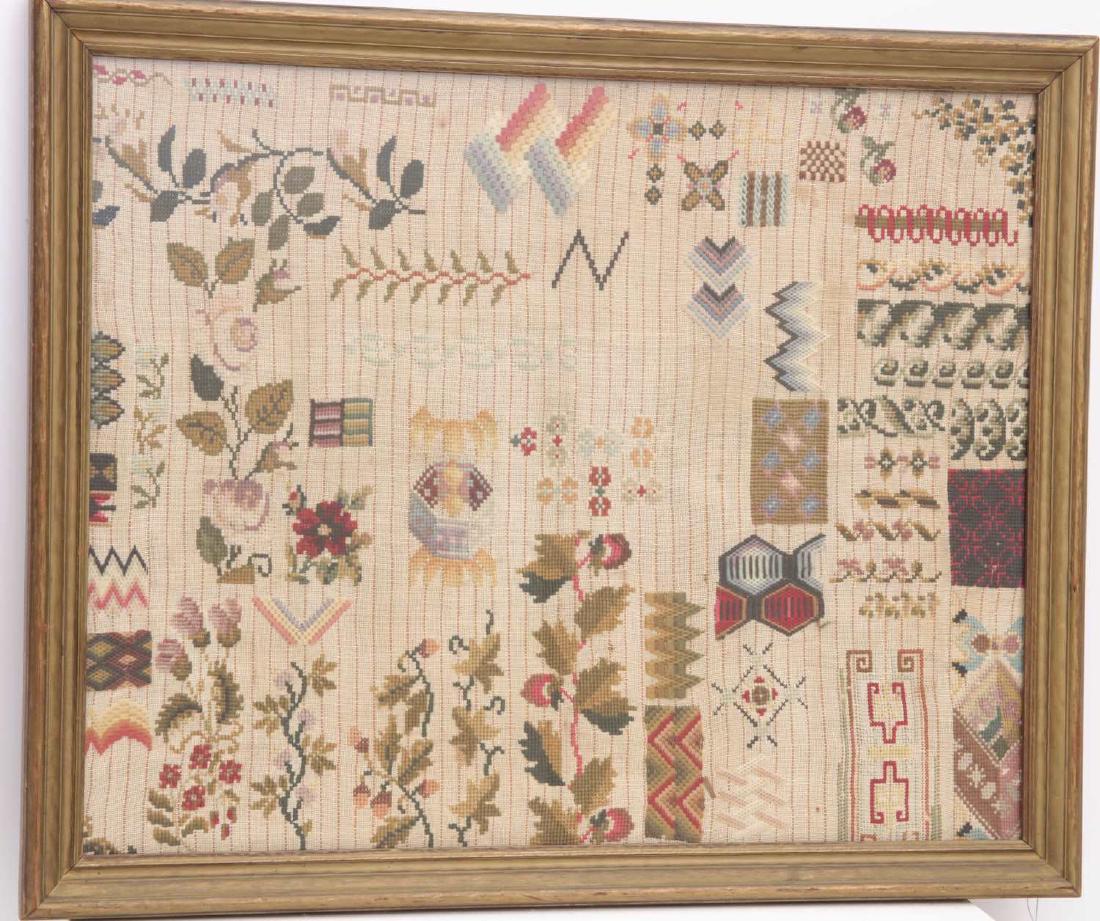 Large New York needlework sampler (1 of 6)