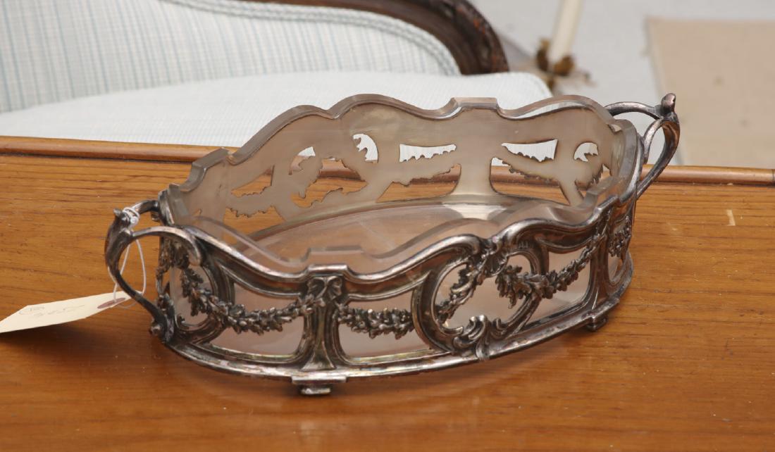 Belle Epoque silver plated jardiniere (1 of 5)