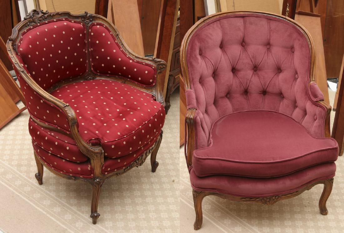 (2) Louis XV style bergeres (1 of 12)