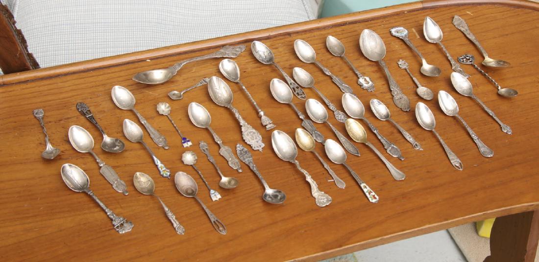 Collection antique silver spoons (1 of 6)