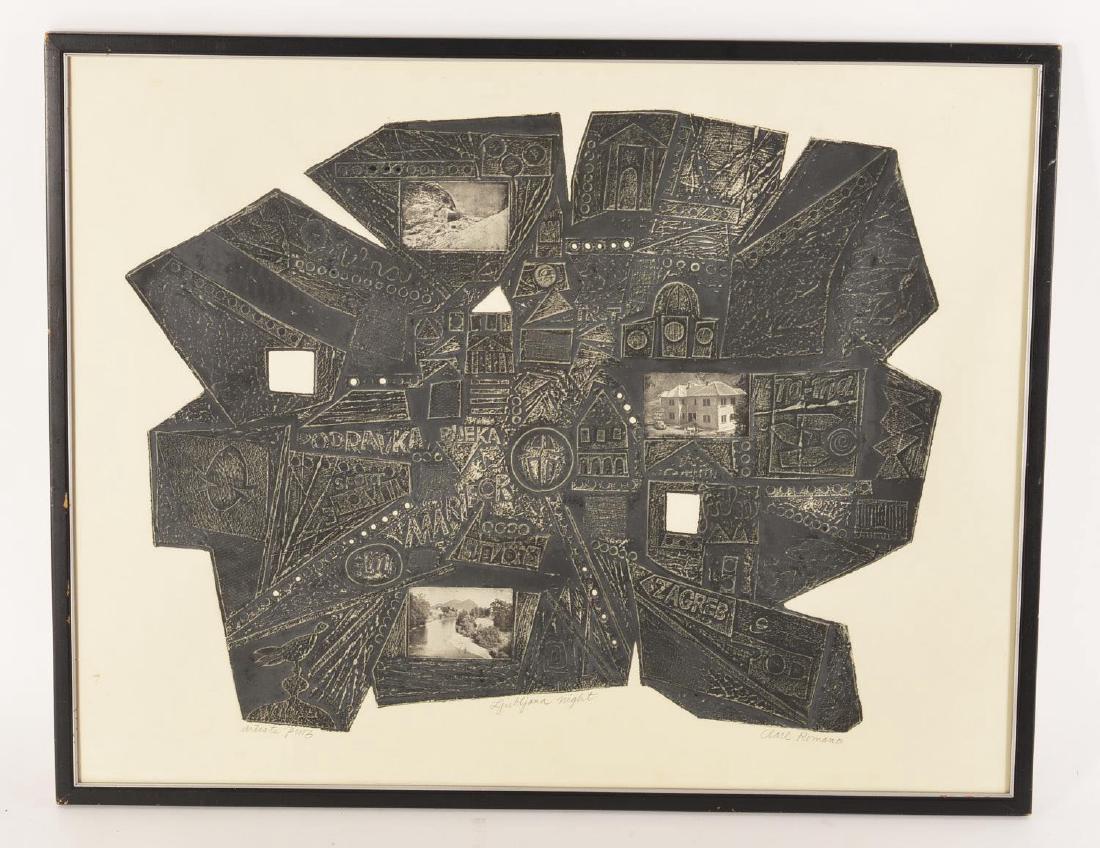 Clare Romano, mixed media etching (1 of 7)
