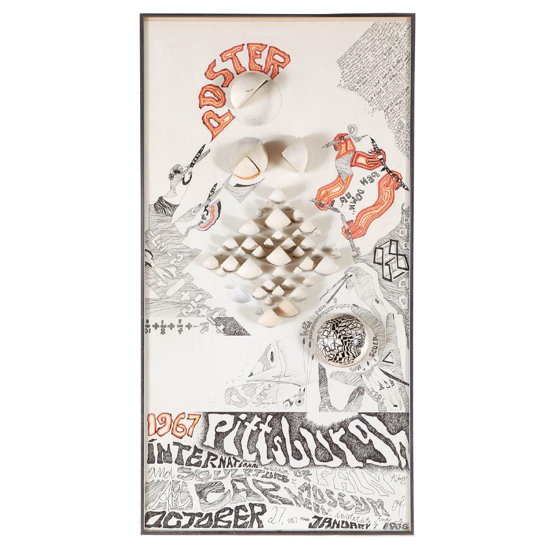 Mary Bauermeister, embellished poster (1 of 8)