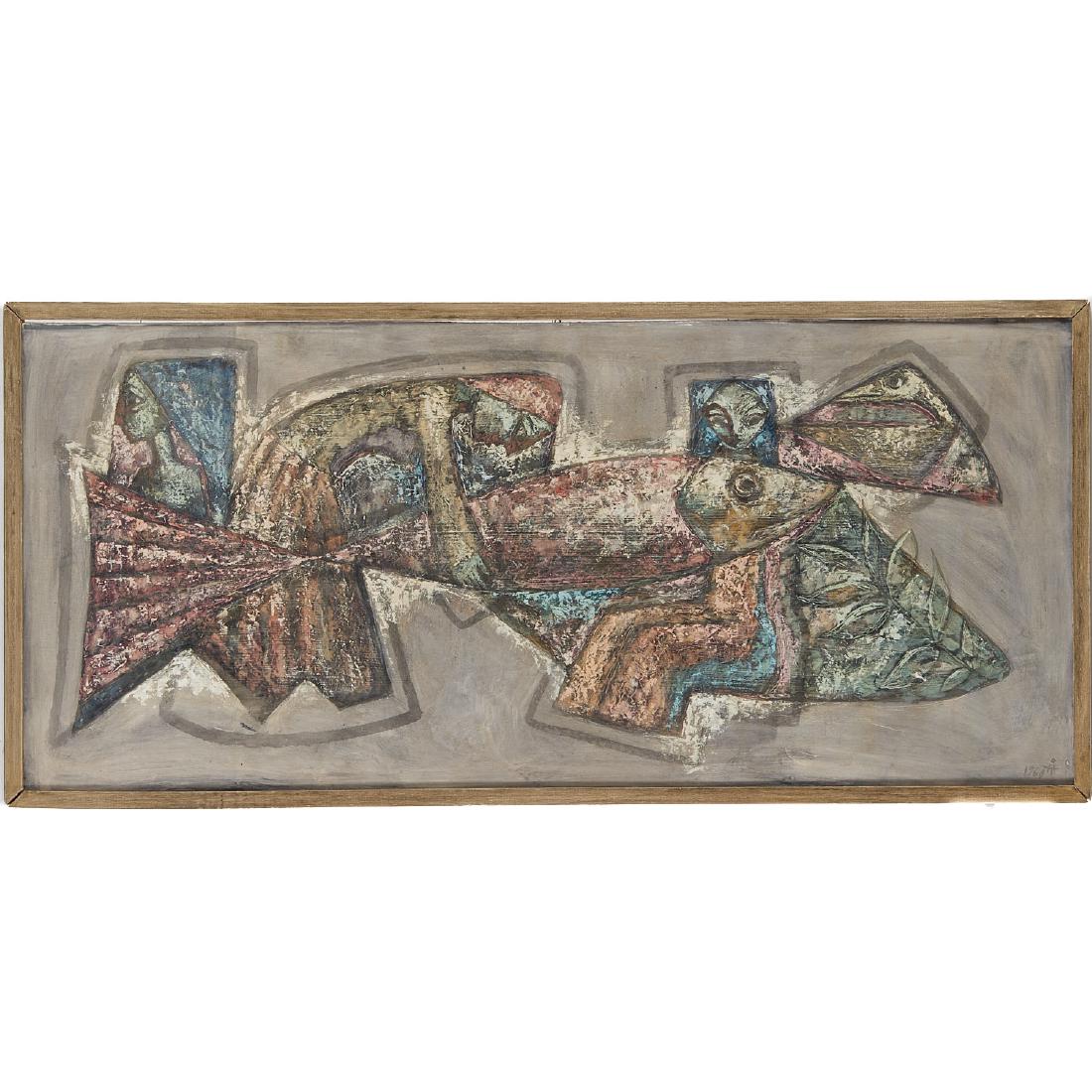 Asian Modern School, painting (1 of 6)