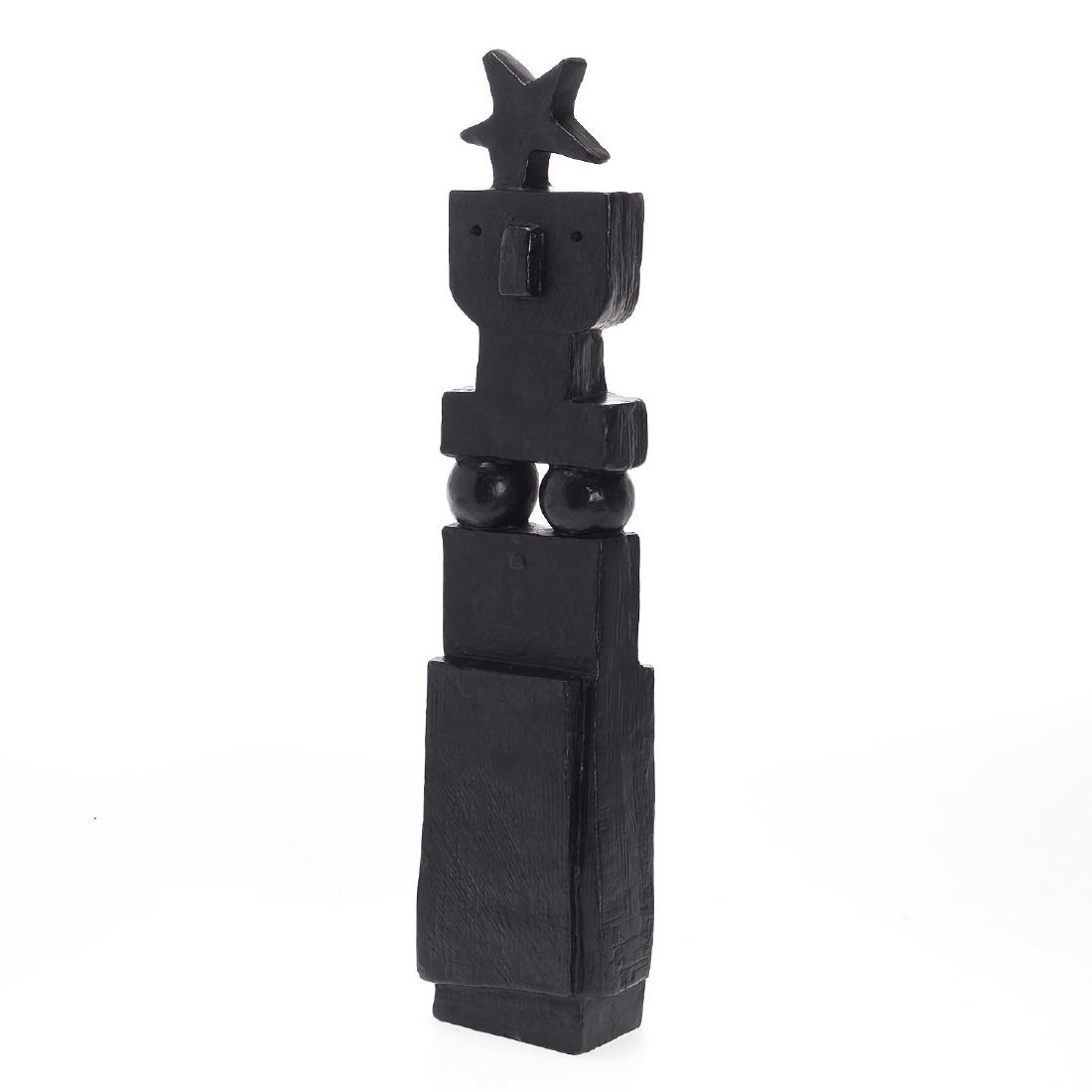 After Louise Nevelson, sculpture: After Louise Nevelson, sculpture, Louise Nevelson (American, 1899-1988), "Star Girl", c. 1988, patinated bronze, licensed posthumous casting from an edition of 9, signed on base with foundry stamp, 21