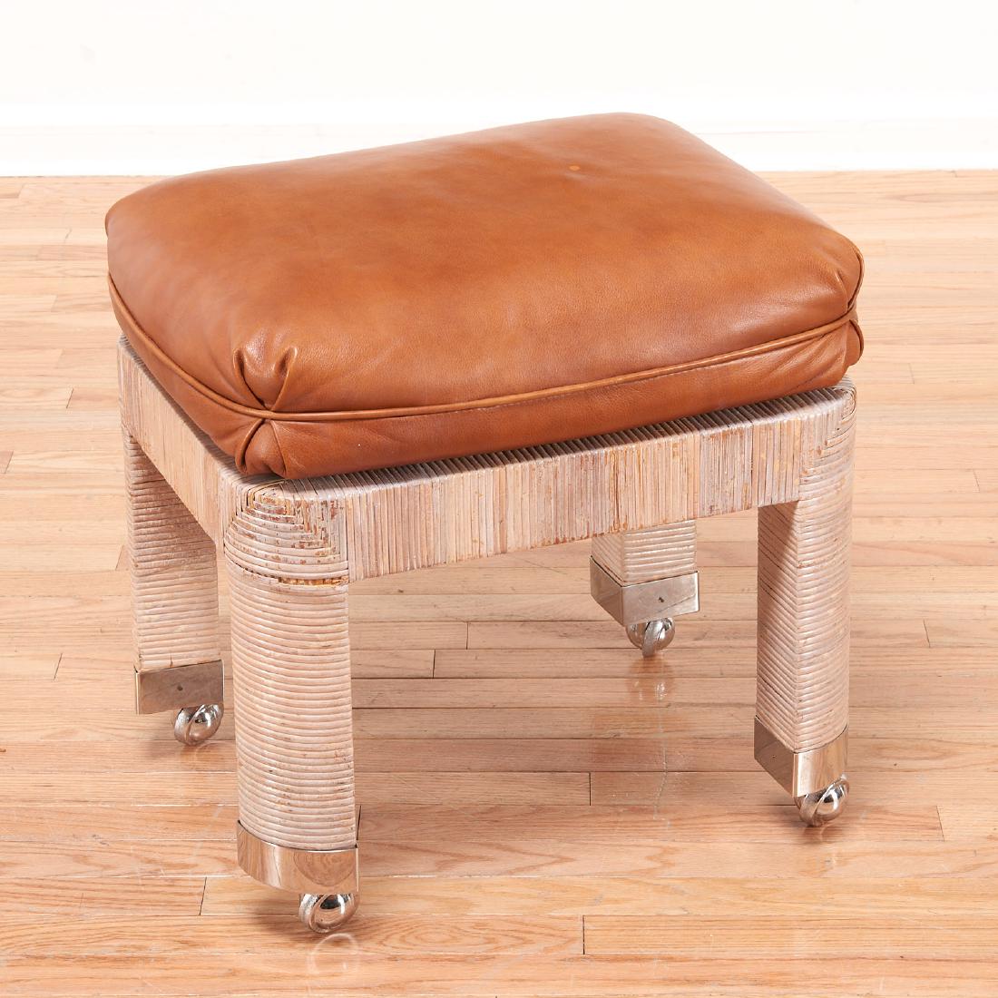 Karl Springer (attrib.) stool (1 of 6)