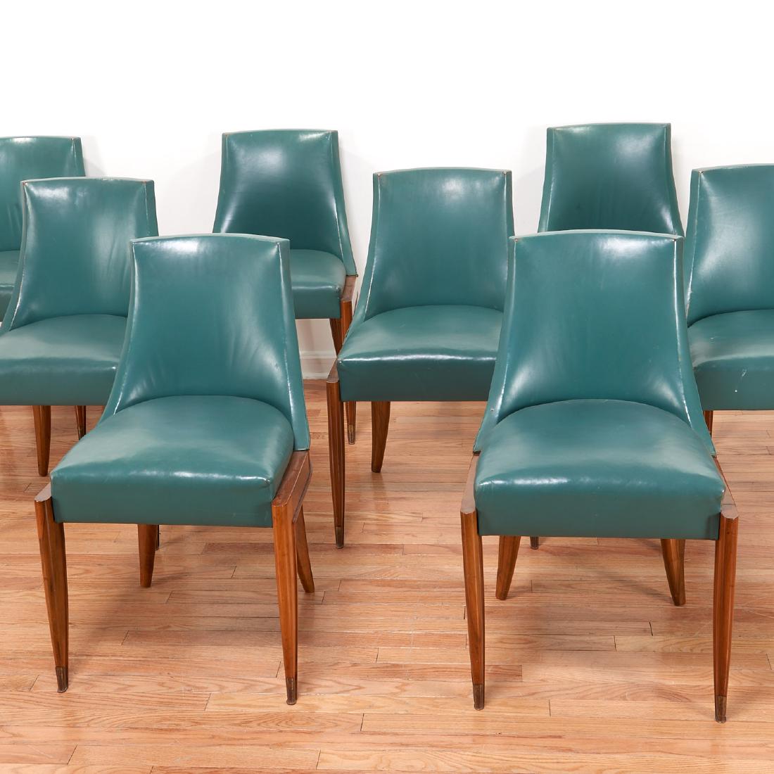 Set (10) Maurice Jallot Art Deco dining chairs (1 of 8)
