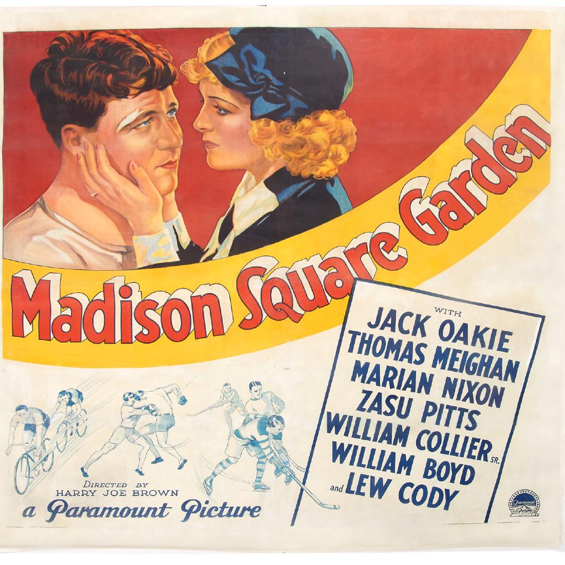 "Madison Square Garden", 6-sheet movie poster (1 of 8)