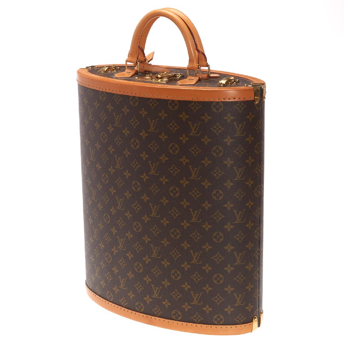 Manolo Blahnik Louis Vuitton monogram shoe trunk (1 of 10)