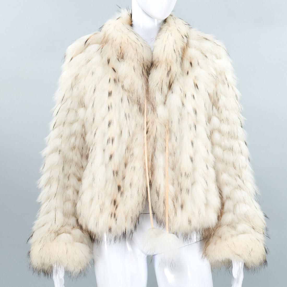 Cynthia Rose crop fur jacket (1 of 9)