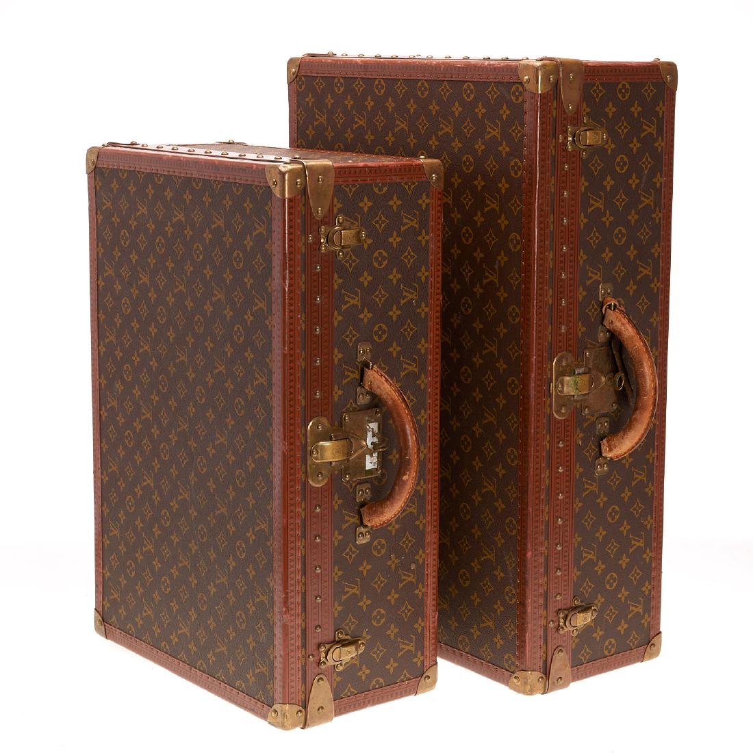 Group Louis Vuitton Monogram hard-sided suitcases (1 of 10)