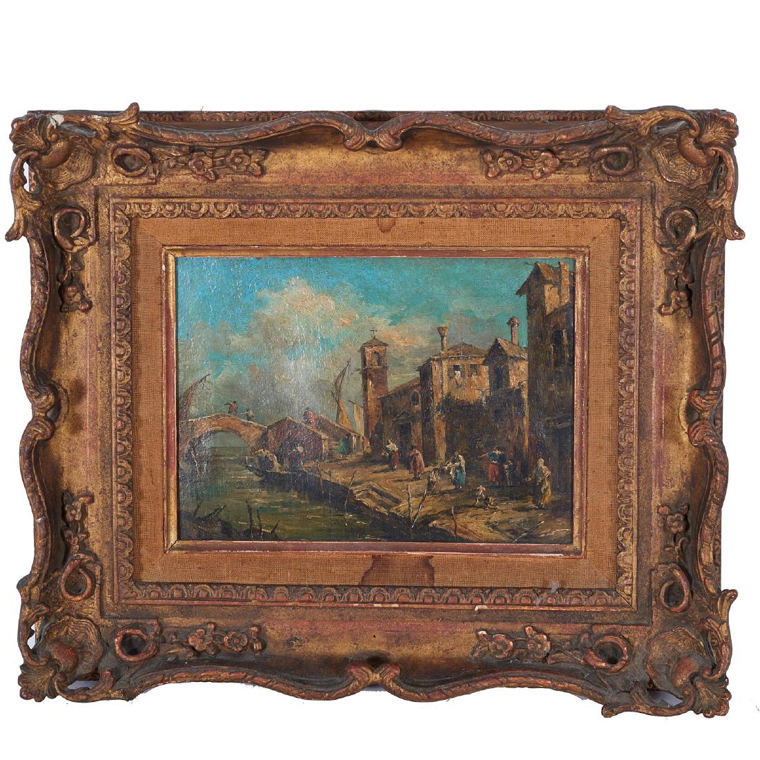 Circle of Francesco Guardi, painting (1 of 6)