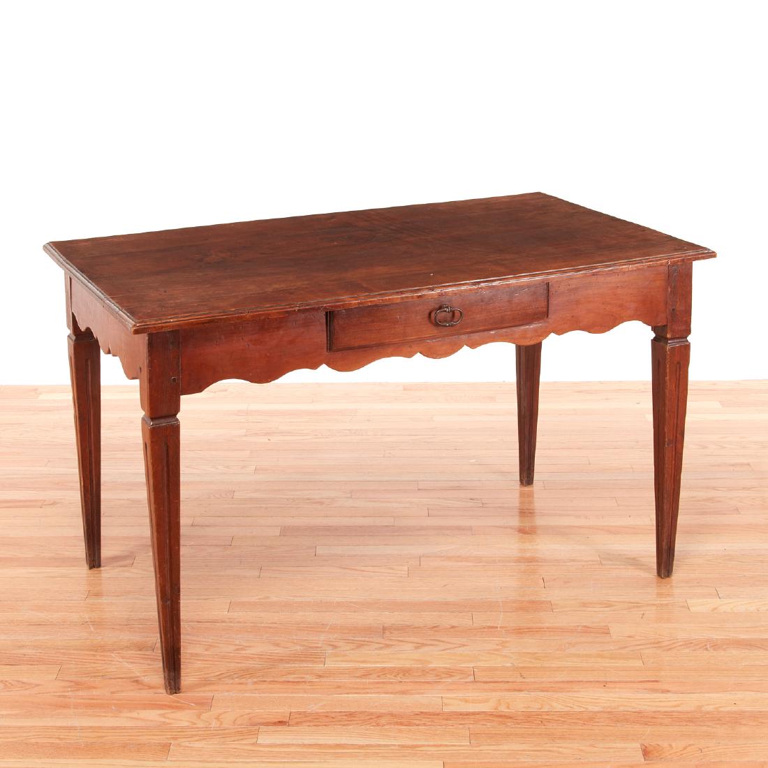 Continental Neo-Classical walnut writing table (1 of 7)