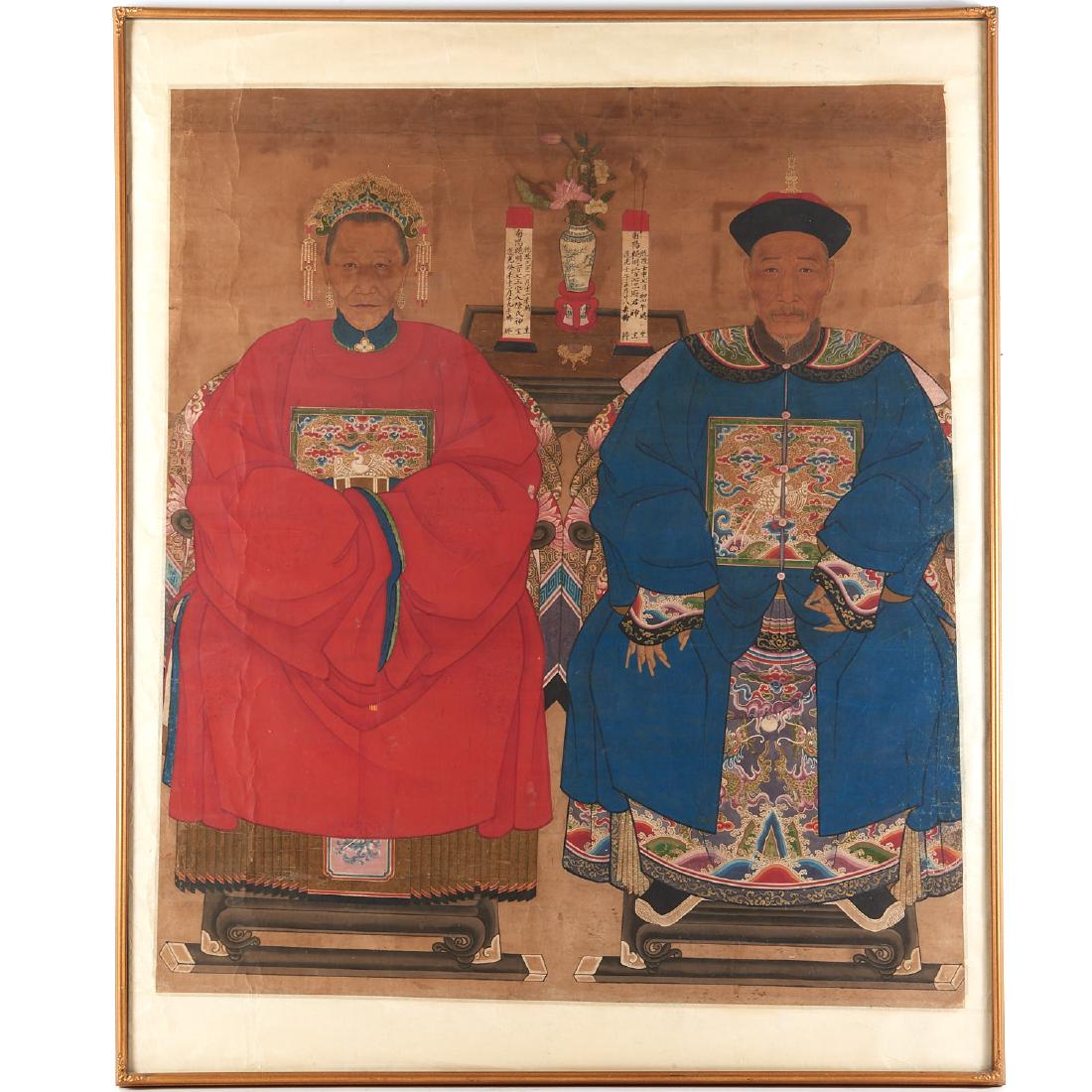 Chinese School, large painting (1 of 9)