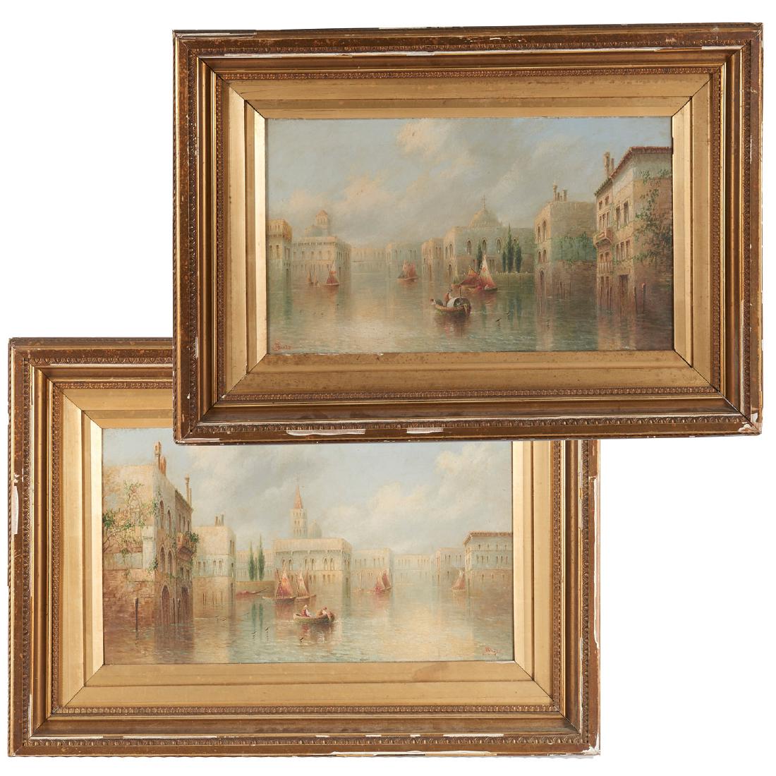 James Salt, pair paintings (1 of 9)