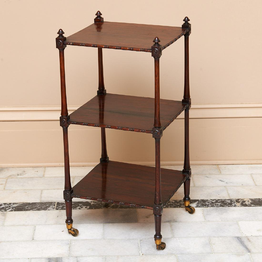 Regency three-tier whatnot (1 of 4)