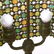Pair Tiffany Studios (attrib.) bronze wall sconces - 9