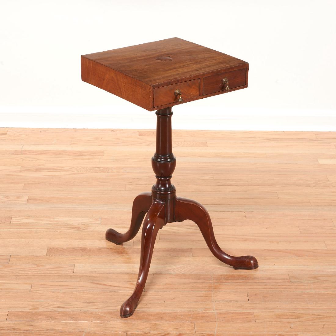 Chippendale tripod candle stand (1 of 7)