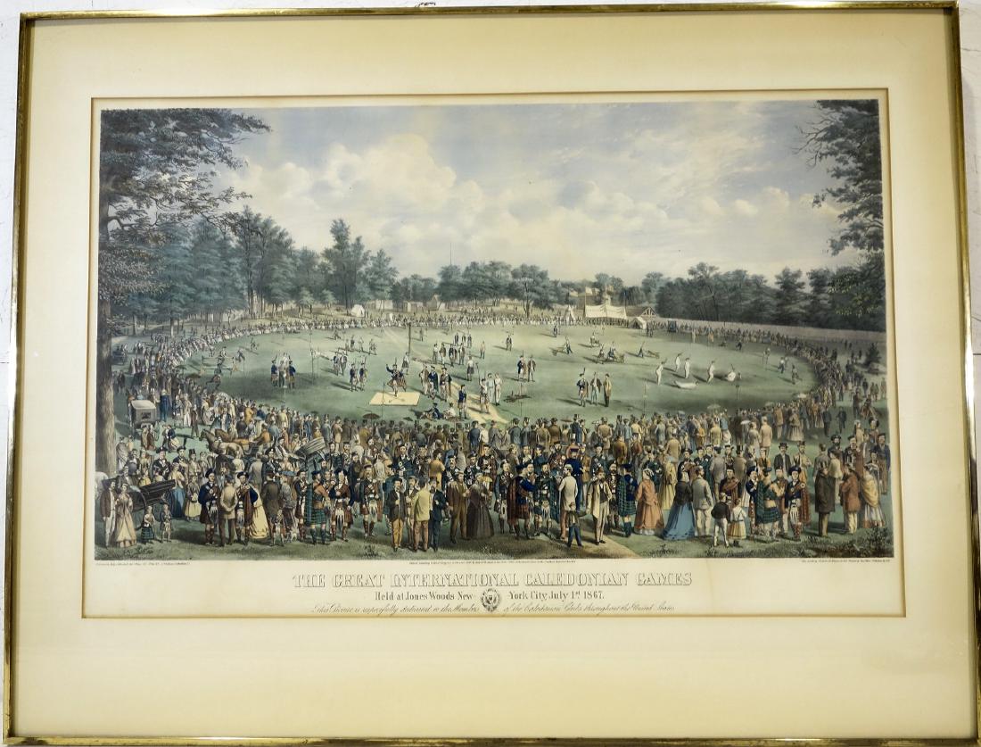 J.L. Giles, NYC color lithograph (1 of 9)