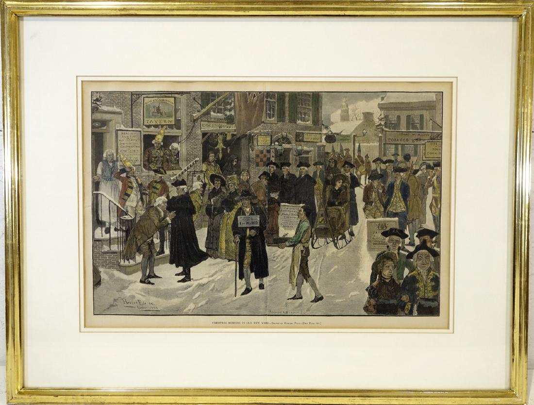 Howard Pyle, NYC color engraving (1 of 10)