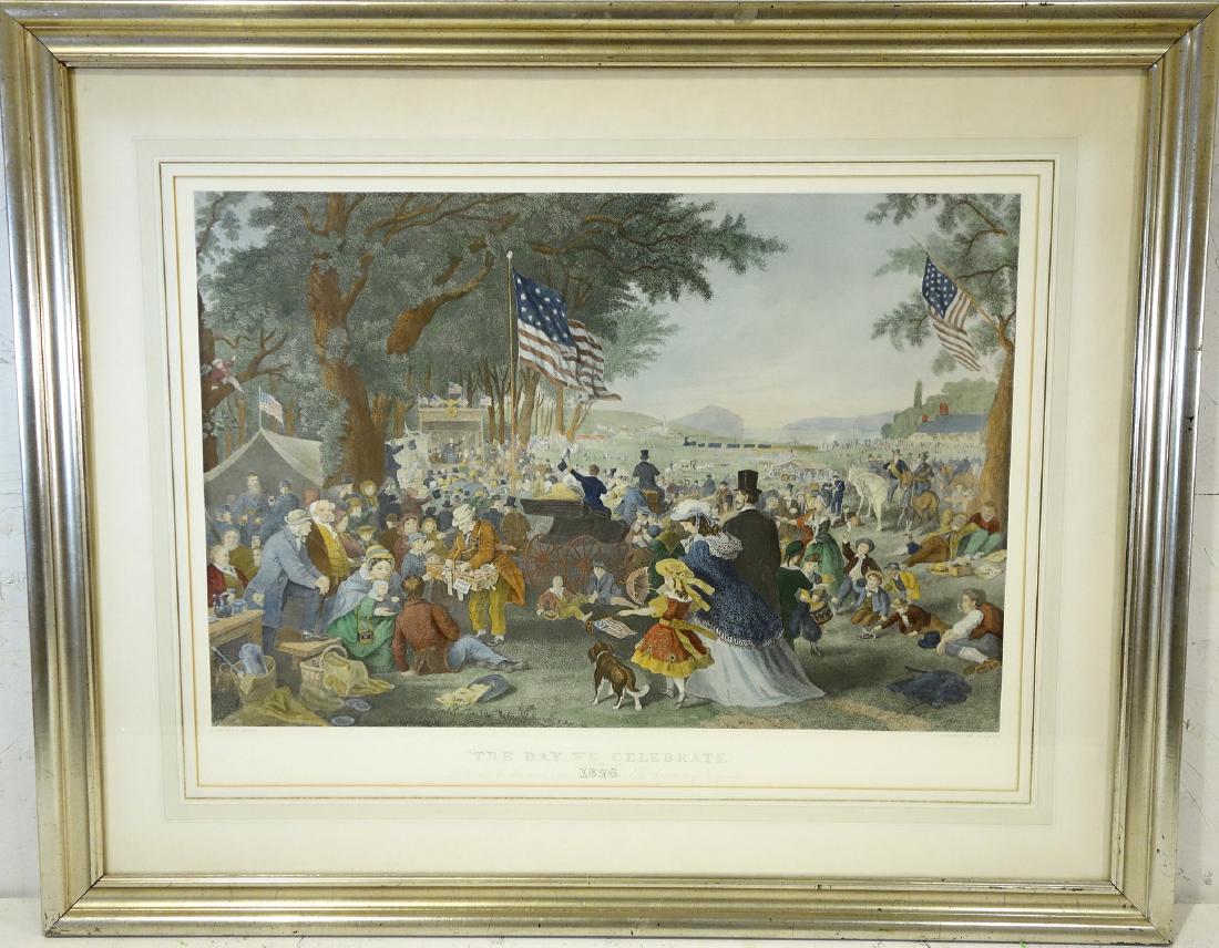 John C. McRae, Independence Day color engraving (1 of 10)