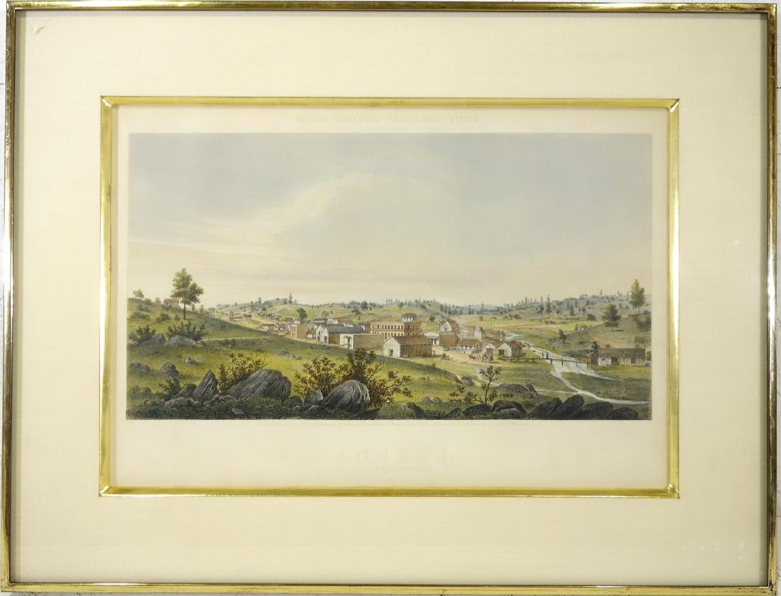 Calaveras County CA, color lithograph (1 of 8)
