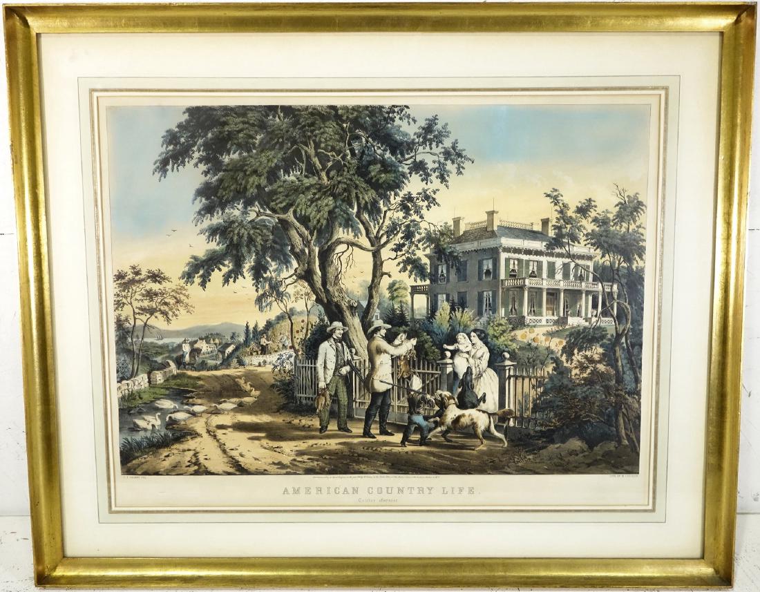Nathaniel Currier, color lithograph (1 of 7)