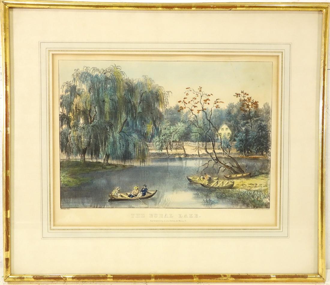 Currier & Ives, color lithograph (1 of 7)