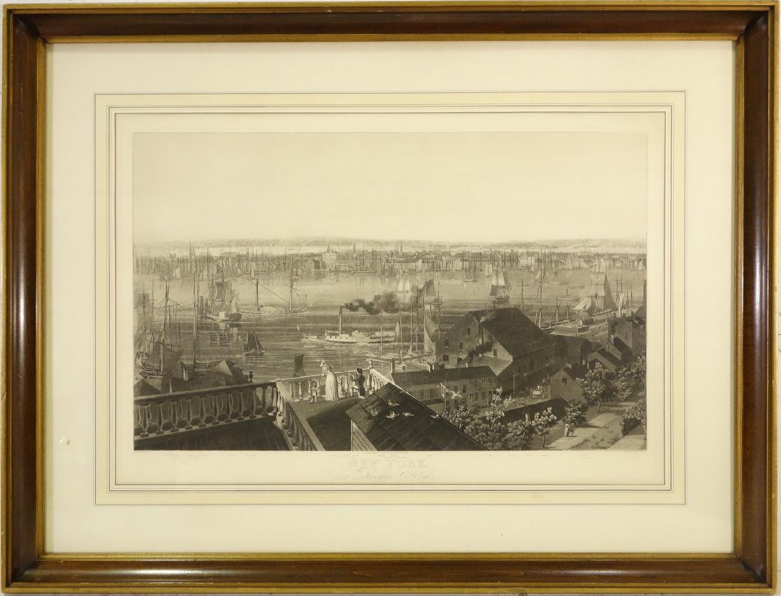 John William Hill, NYC aquatint (1 of 9)