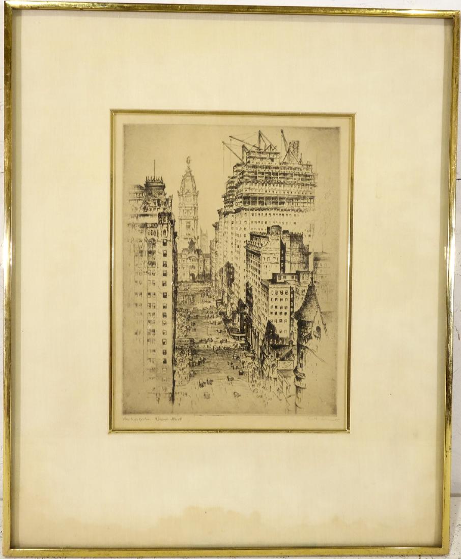 Anton Schutz, Philadelpha etching (1 of 9)