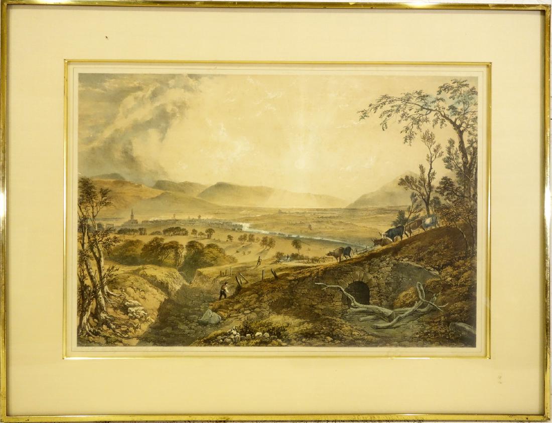 James Pyne, English pastoral engraving (1 of 6)