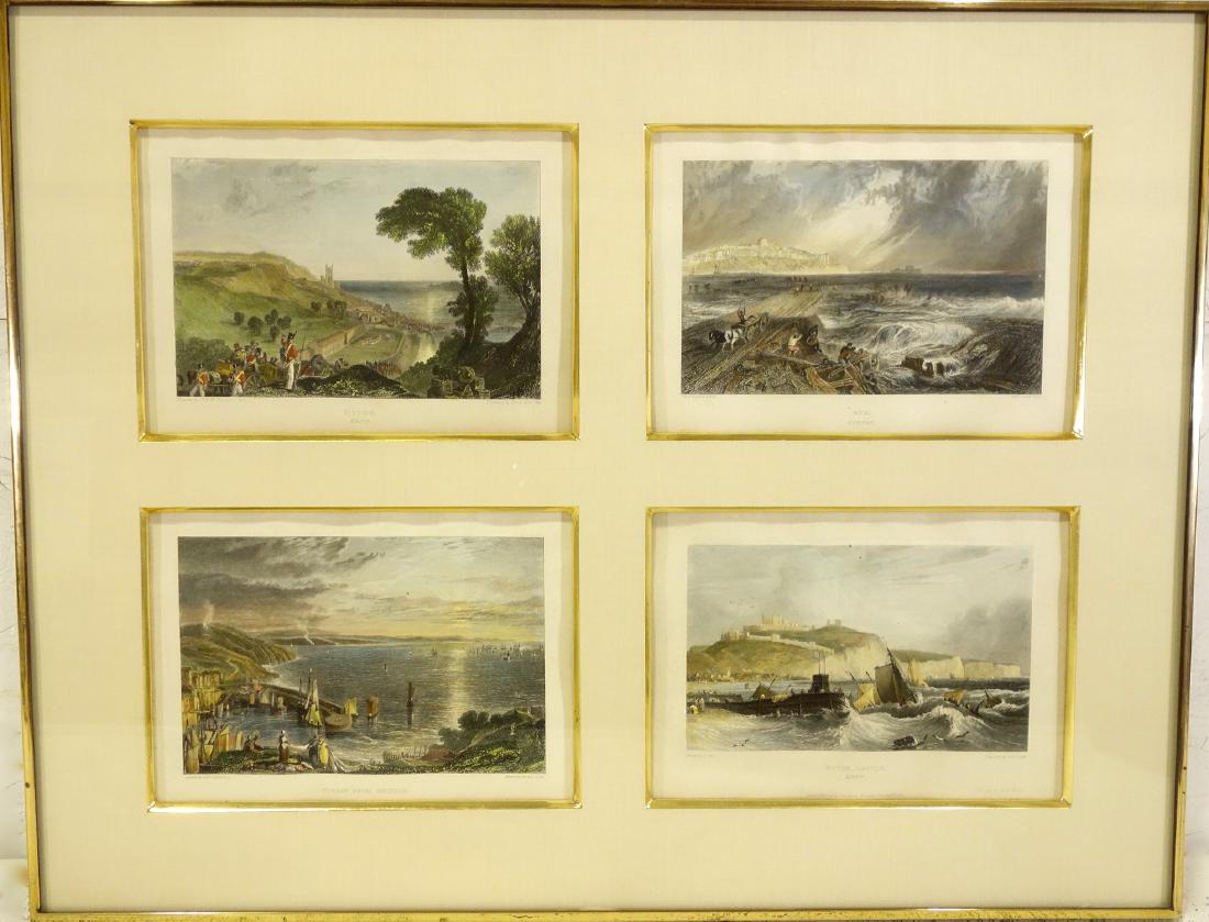After J.M.W. Turner, (4) pastoral engravings (1 of 8)