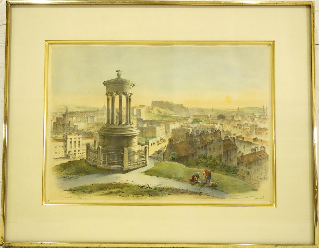 J.D. Swarbreek, Edinburgh engraving (1 of 7)