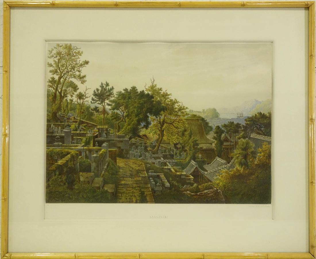 W. Korn, Nagasaki colored lithograph (1 of 9)