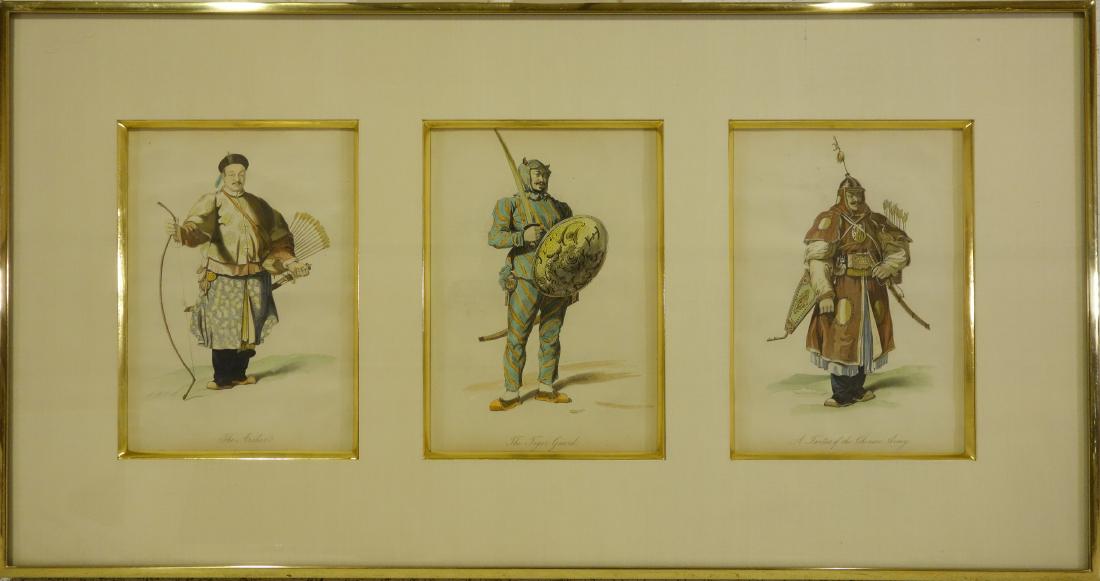 Wm. Alexander, (3) color engravings China (1 of 6)