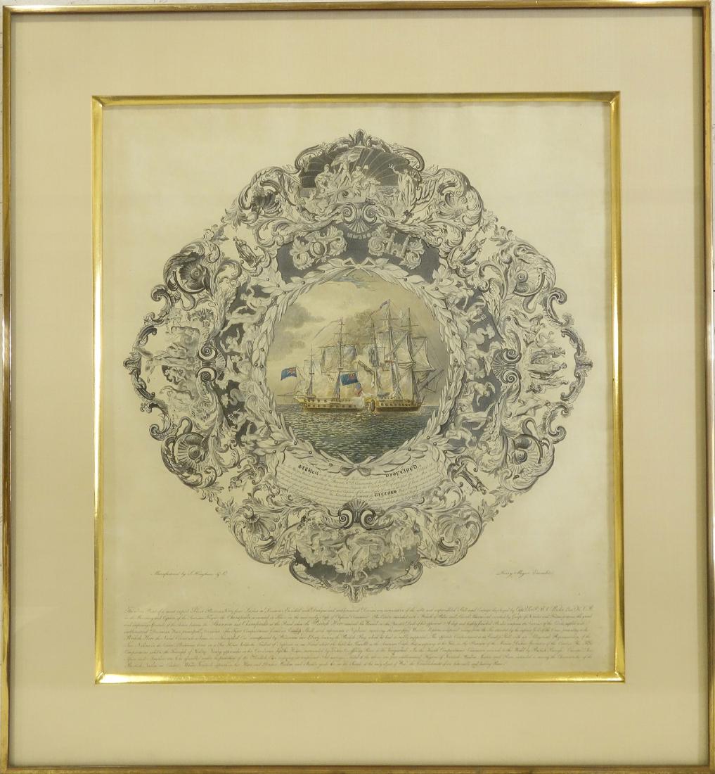 Henry Meyer, American Naval lithograph (1 of 9)